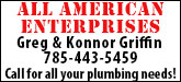 All American Enterprises Sponsorship Banner
